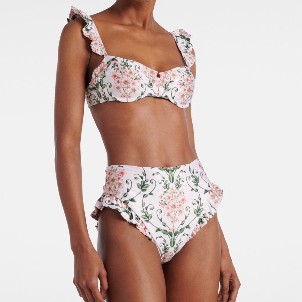 AGUA BY AGUA BENDITA Jengibre Margarita Amanecer bikini top and bottoms